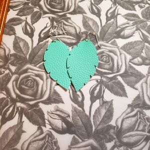 Faux leather Earrings